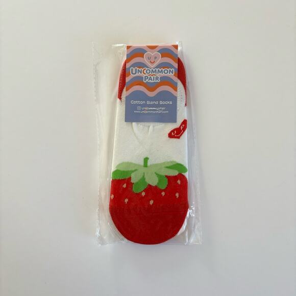 Uncommon Pair Cotton Blend No Show Socks 3 Pack Bundle Floral Happy Face Print - Picture 4 of 8